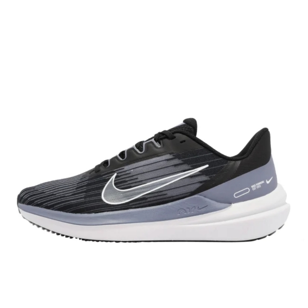 Mens Grey, White Nike Air Winflo 9 running shoes Sz 11